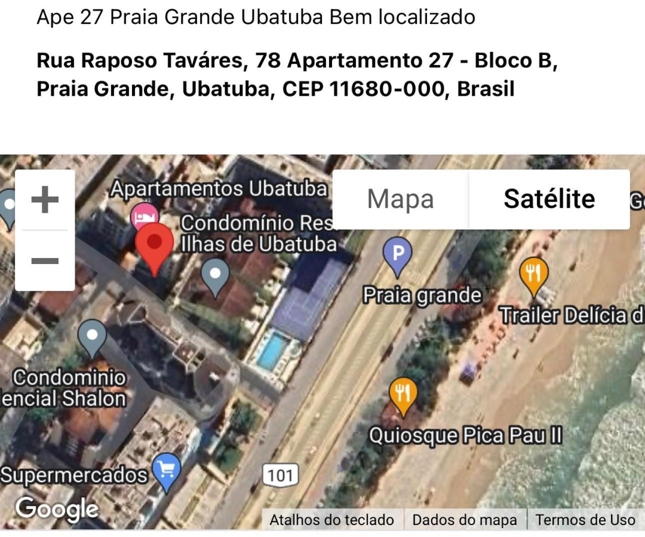 Ape 27 Praia Grande Ubatuba Bem Localizado Dış mekan fotoğraf